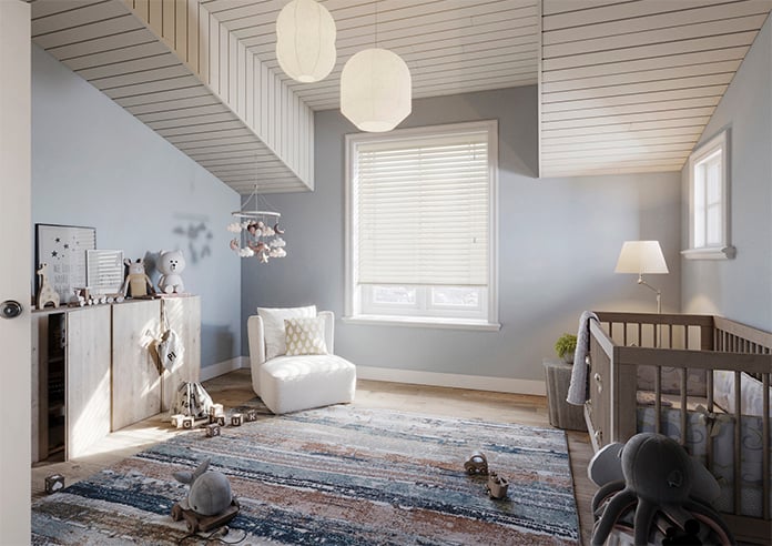 Malmo, Ivory - Motorised Venetian Blind - Image 6